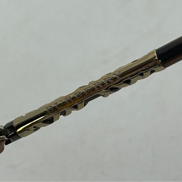 BURBERRY BE2231F Brown Gold sunglasses Optical nova Check plaid Frame 54mm 22 - Picture 11 of 16